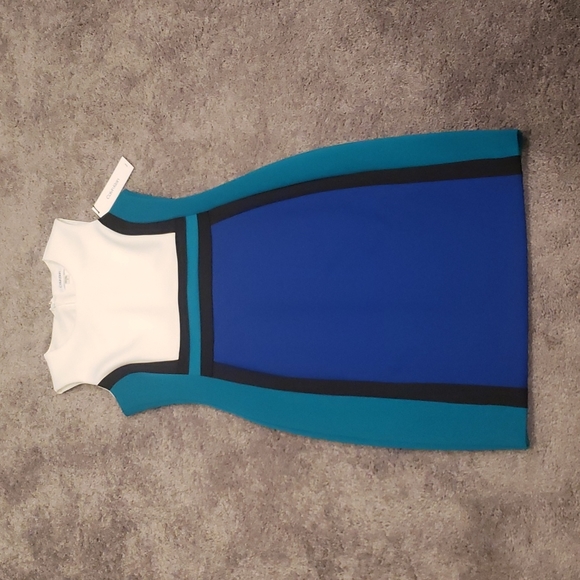 Calvin Klein color block dress - Picture 3 of 7